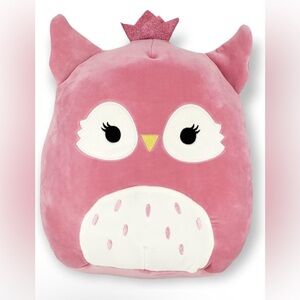Squishmallow Large 16" BRI OWL Pink - NEW